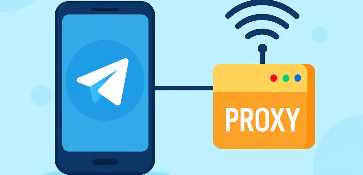 So fügen Sie einen Proxy in Telegram hinzu